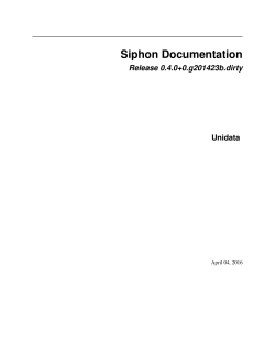 Siphon Documentation