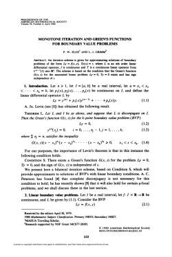 (*,) = 0, i - 0,.... n, - \J - 1,..., k, (1.3) Ly=f(x,y) (2.1)