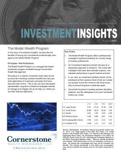 The Model Wealth Program - Bell Rogers Wealth Management