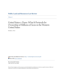 United States v. Dann - The Scholarly Forum @ Montana Law