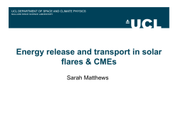 energy release and transport