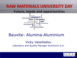 Bauxite - Alumina