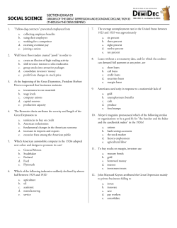 Social Science Sample Quiz