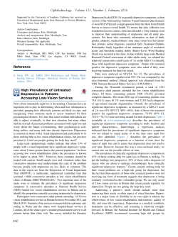 High Prevalence of Untreated Depression in Patients Accessing