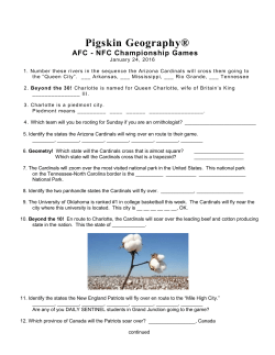 Pigskin Geography&reg; AFC - NFC Championship Games