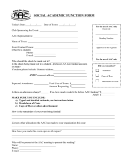 SOCIAL ACADEMIC FUNCTION FORM