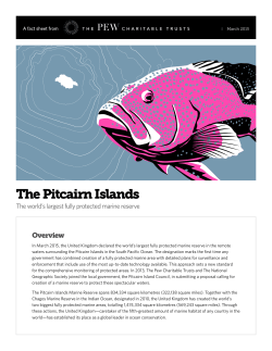 The Pitcairn Islands - The Pew Charitable Trusts