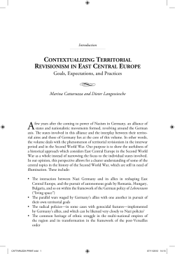 Contextualizing Territorial Revisionism