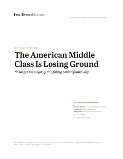 FOR RELEASE DECEMBER 9, 2015 FOR MEDIA OR OTHER