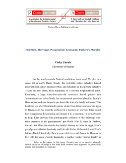 Heretics, Heritage, Possession: Leonardo