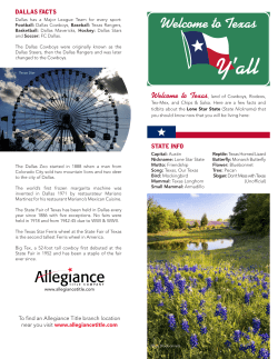 Texas - Allegiance Title