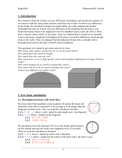 1. Introduction 2. Few basic calculation