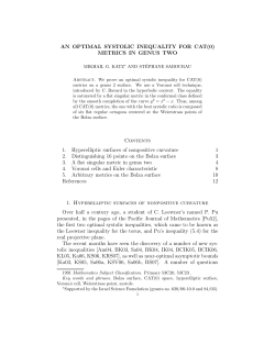 AN OPTIMAL SYSTOLIC INEQUALITY FOR CAT(0) METRICS IN