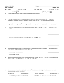 Chem 1721/1821 Name