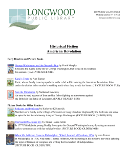 American Revolution - Longwood Public Library