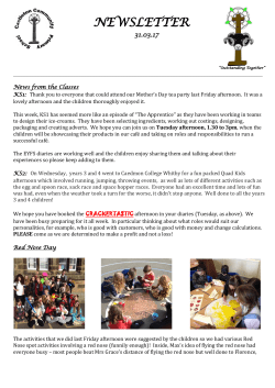 31st March - Castleton Community Primary School