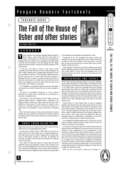 The Fall of the House of Usher and other stories