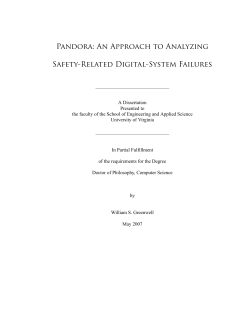 Pandora: An Approach to Analyzing Safety