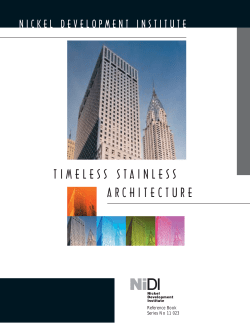 timeless stainless architecture