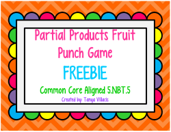 Partial product for_5.NBT.5