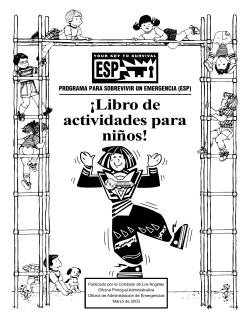 programa para sobrevivir un emergencia