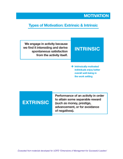 INTRINSIC EXTRINSIC