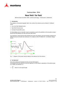Near field / far field