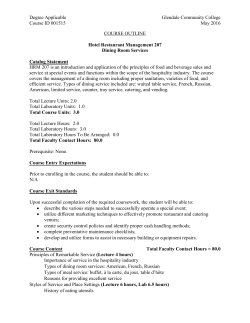 Degree Applicable Glendale Community College Course ID 001515