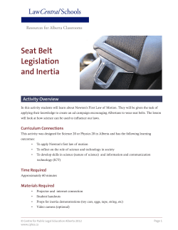 Seat Belt Legislation and Inertia