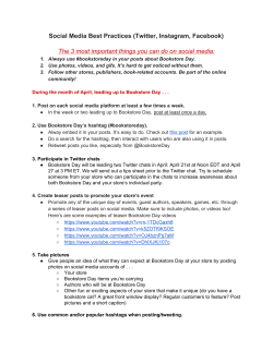 Social Media Best Practices