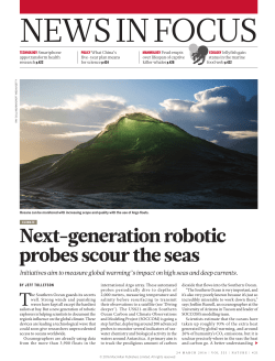 Next-generation robotic probes scour the seas