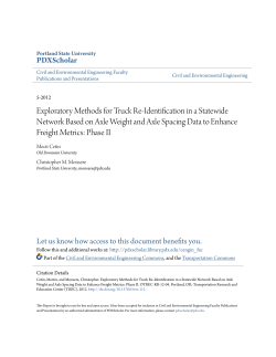 Exploratory Methods for Truck Re-Identification in a
