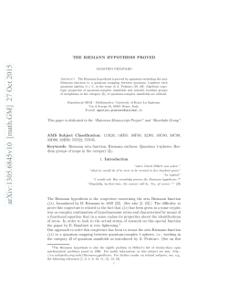 The Riemann hypothesis proved