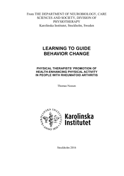 LEARNING TO GUIDE BEHAVIOR CHANGE