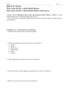 STUDY GUIDE due Monday