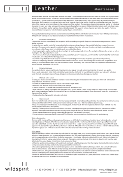 Leather - Wildspirit