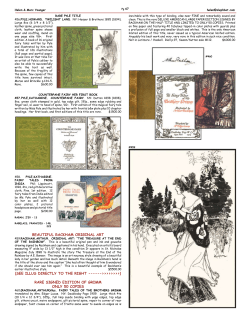 beautiful rackham original art - Aleph
