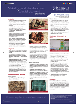 Metallurgical development