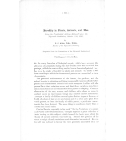 Heredity in Plants, Animals, and Man.