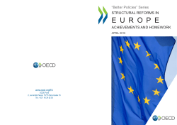 Structural reforms in Europe: Achievements and