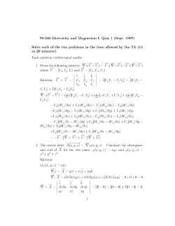 Solution - University of Guelph Physics