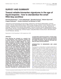 Toward reliable biomarker signatures in the age of liquid biopsies