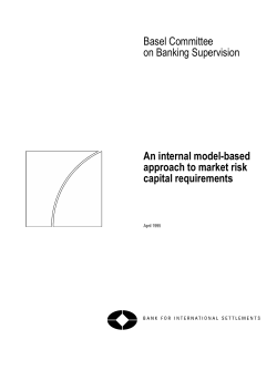 An internal model-based approach to market risk capital