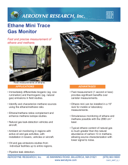 Ethane Mini Trace Gas Monitor