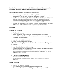 Six Rise to power essay plans