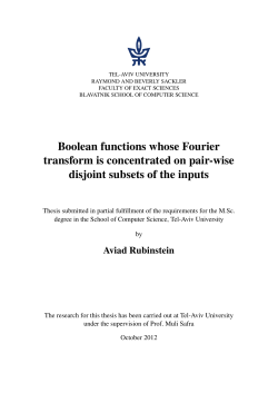 School of Computer Science, Tel