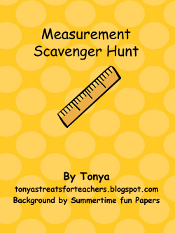 Measurement Scavenger Hunt