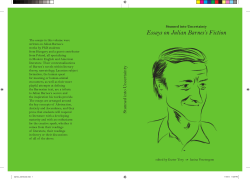 Stunned into Uncertainty: Essays on Julian Barnes`s