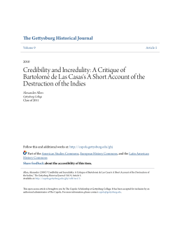 Credibility and Incredulity - The Cupola: Scholarship at Gettysburg