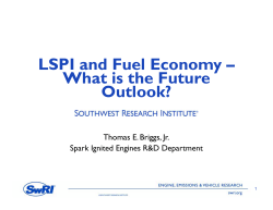 LSPI and Fuel Economy
